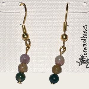 Bundle Sale 3 for $15 | Hand Crafted Multi-color Bead Earrings